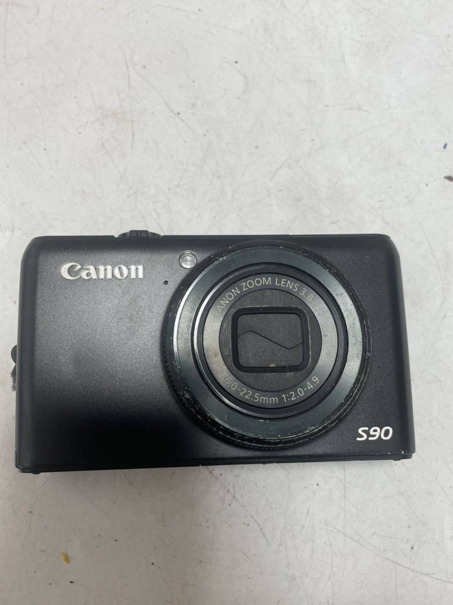 動作品OK Canon PowerShot S90 デジタルカメラ (キヤノン)|売買された