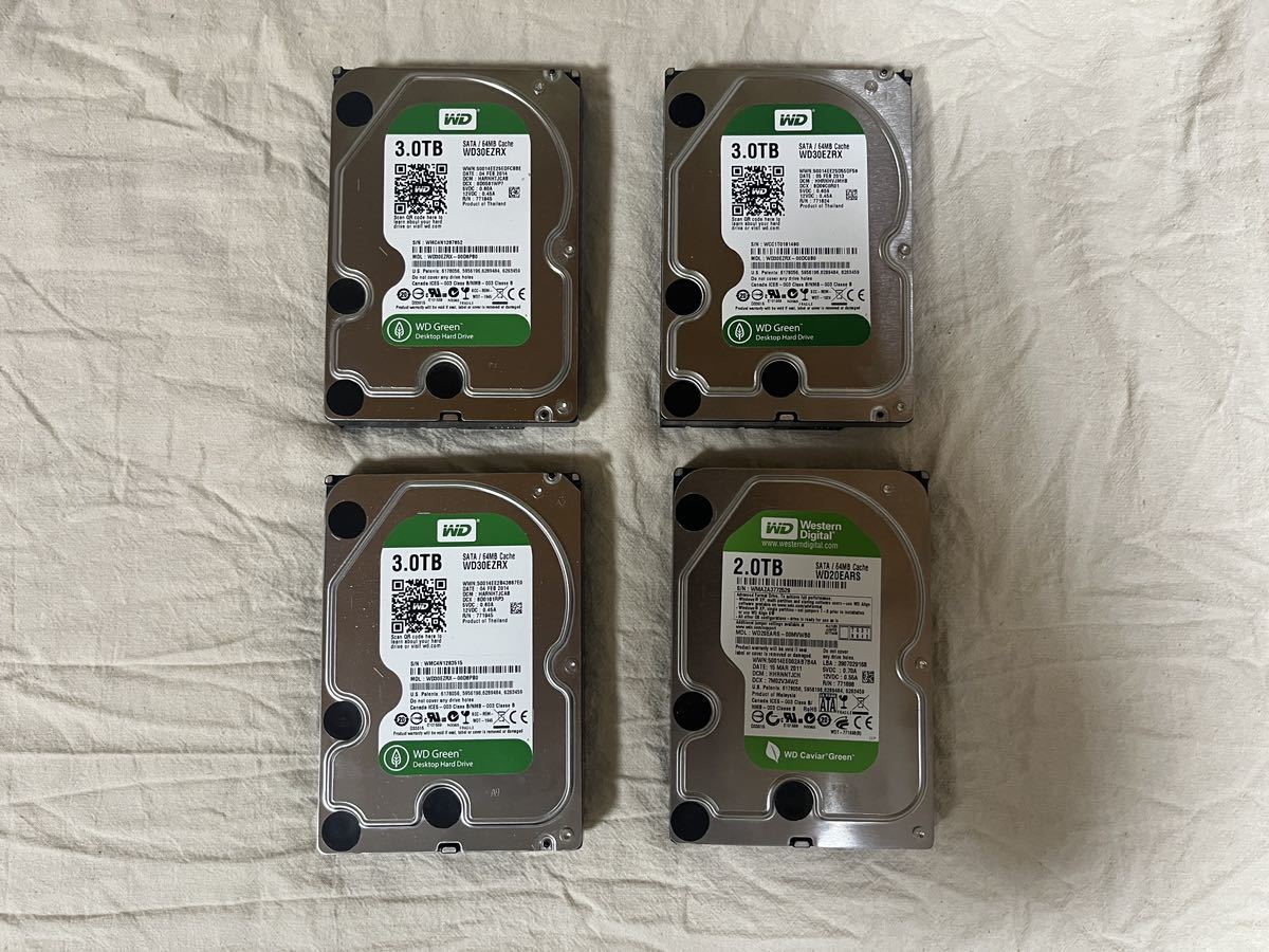 Western Digital HDD SATA WD30EZRX 3本WD20EARS 1本合計4本| JChere
