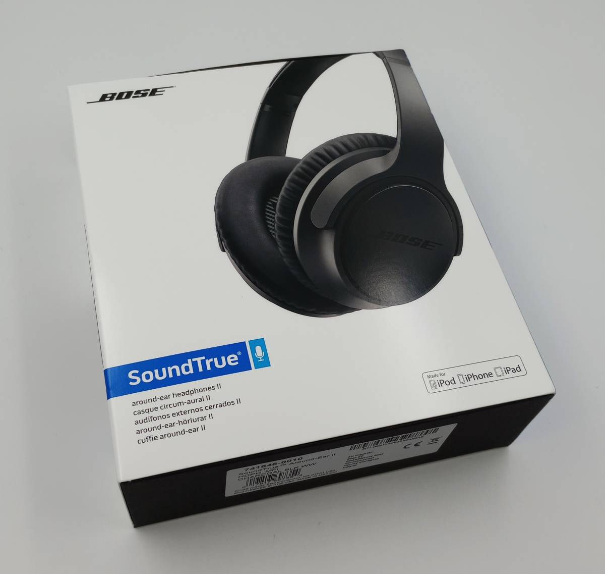 Bose SoundTrue around-ear headphones II ヘッドフォン