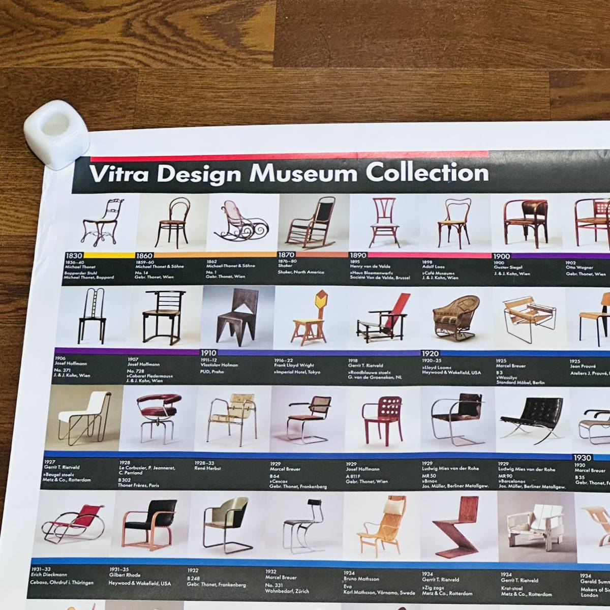 大型ポスター Vitra Design Museum Collection 1180×840 椅子 チェア イスの画像2