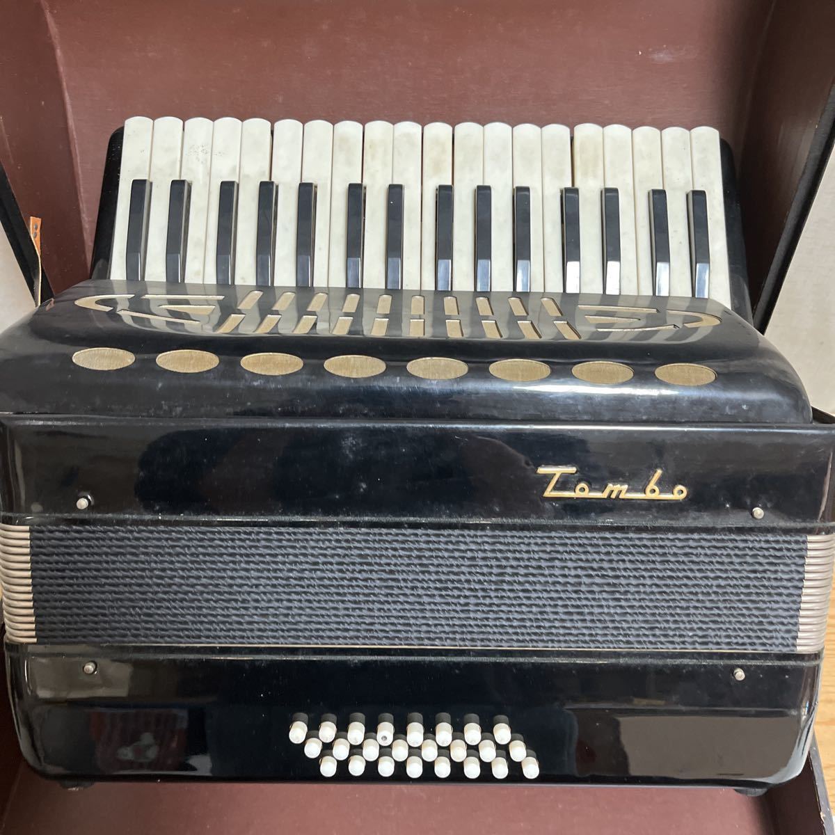 アコーディオン(Accordion) Tombo/No.241 STEEL REEDS/ケース付/民族