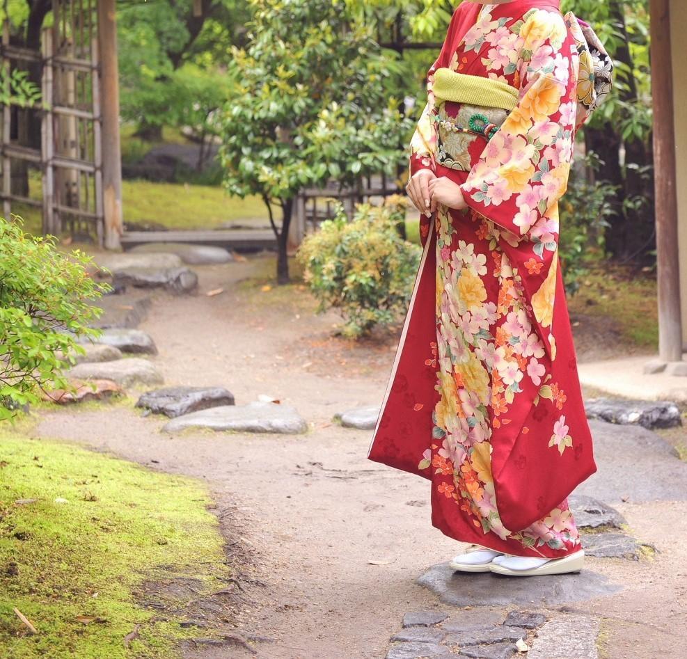 なーちゃん様専用!《竹下夢二》ふんわりピンクのお振袖セット 在庫