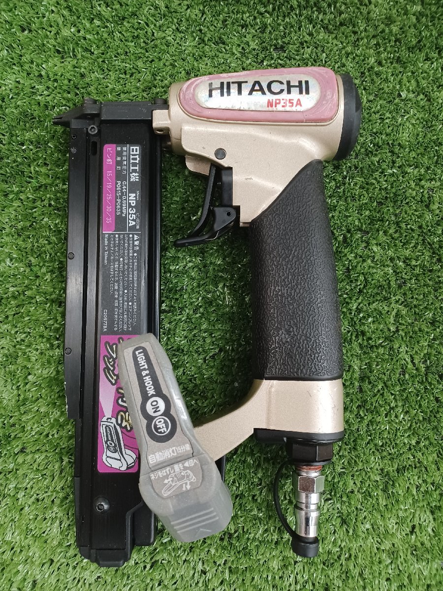 【中古品】HiKOKI(旧日立工機) ピン釘打機 NP35A エア工具/IT6EZ8XUHFKM_画像1