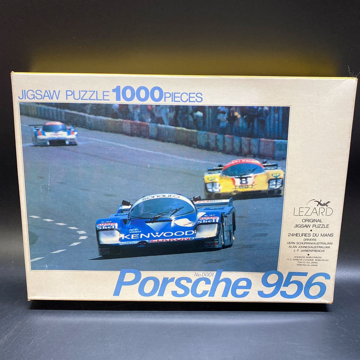 現状品 Porsche 956 ポルシェ ジグソーパズル 1000ピース LEZARD 75×50cm 希少 レア ジャンク_画像1