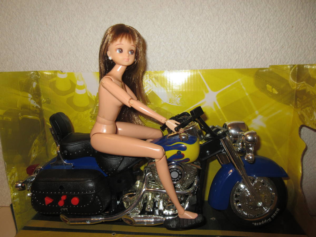 人形用に使えるオートバイ 全長33cm　高さ16,5cm　幅11cm* / ドール /Pullip/Licca/Barbie/*2_画像3