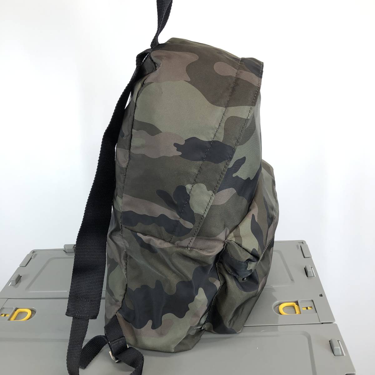 フランス製 エルベシャプリエ Herv Chapelier リュック 迷彩柄