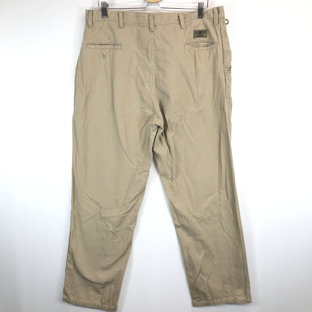 80s USA製 ラングラー Wrangler ツータック コットンパンツ W38 80s USA製 ラングラー Wrangler ツータック コットンパンツ W38