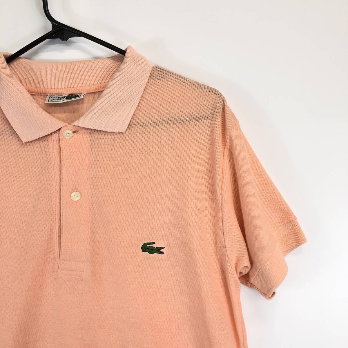 70s ラコステ フランス製 LACOSTE 半袖ポロシャツ サイズ不明 70s ラコステ フランス製 LACOSTE 半袖ポロシャツ サイズ不明