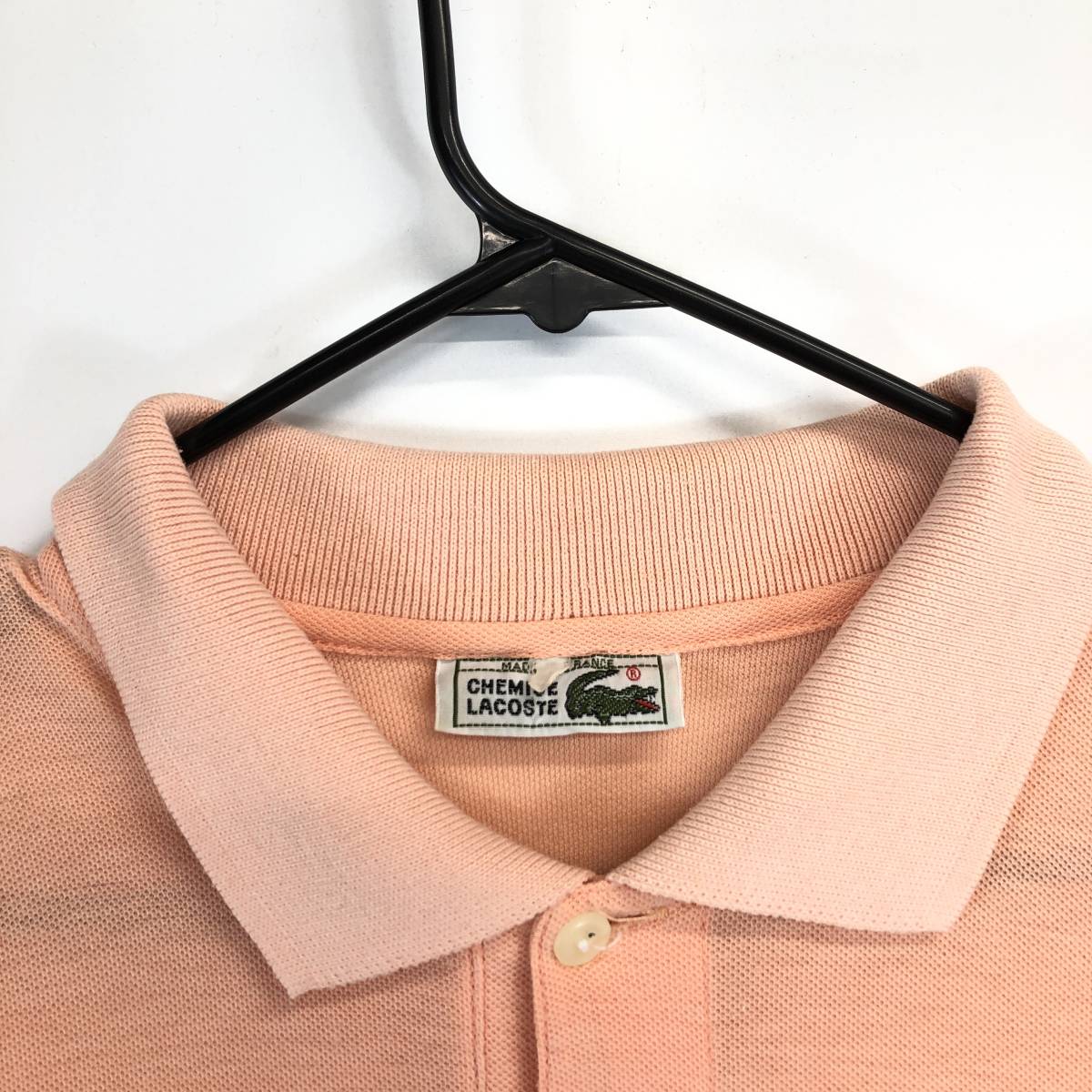 70s ラコステ フランス製 LACOSTE 半袖ポロシャツ サイズ不明 70s ラコステ フランス製 LACOSTE 半袖ポロシャツ サイズ不明