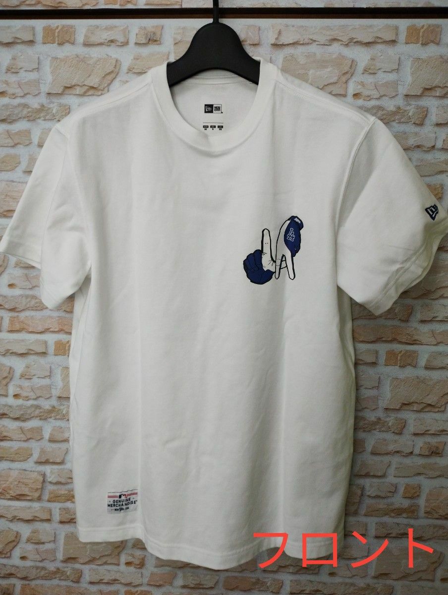 【NEW ERA 】AP MLB LA HAND SIGN Tシャツ★３WHITE