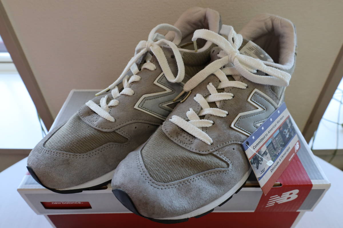 宅配便配送 NEW BALANCE M996 ニューバランス スウェード グレー USA 9 UK 8 1/2 JP 約27cm 27.0cm 宅配便配送 NEW BALANCE M996 ニューバランス スウェード グレー USA 9 UK 8 1/2 JP 約27cm 27.0cm