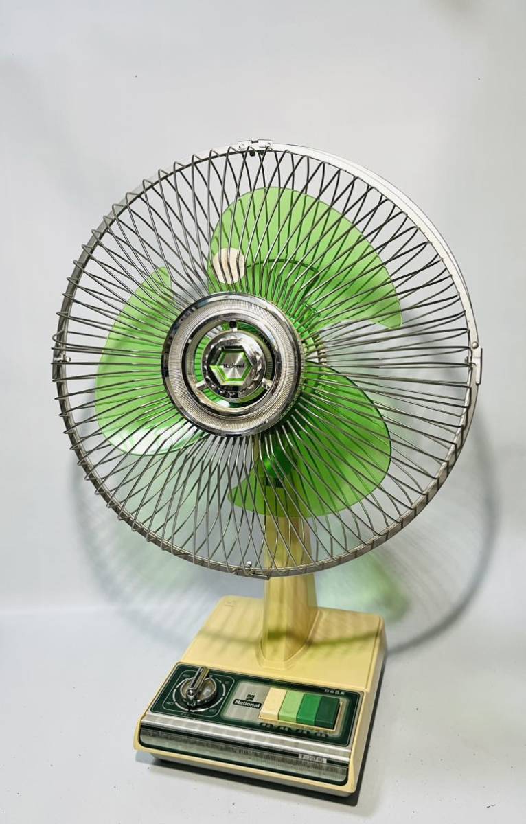 扇風機 昭和レトロ アンティーク 卓上扇風機 national】 | JChere雅虎