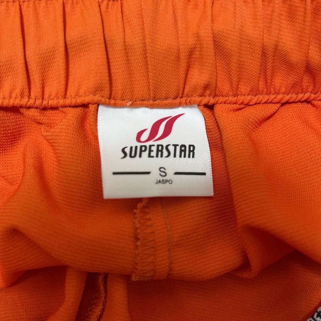 SUPER STAR スーパースター ハーフパンツ Sサイズ オレンジ ポリエステルの画像6