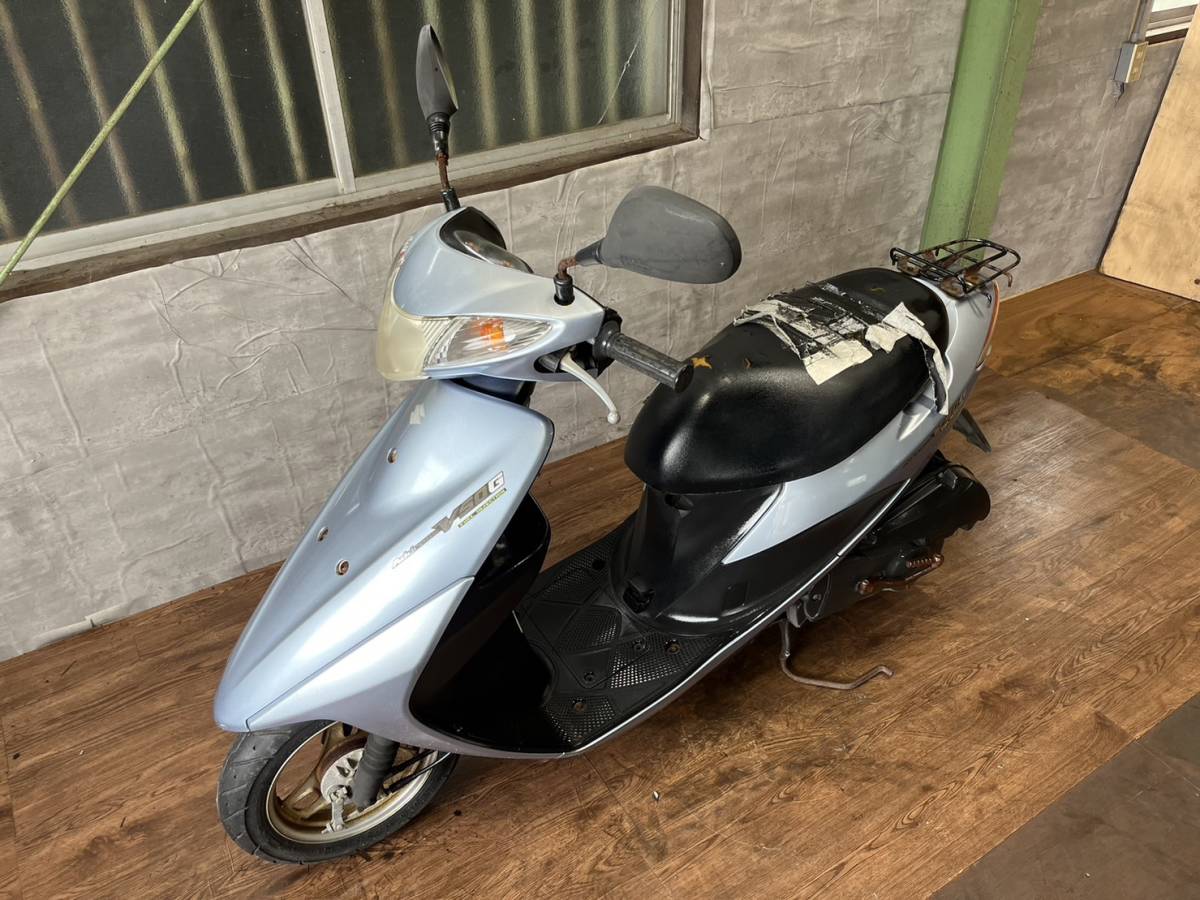 エンジン始動OK♪SUZUKI☆スズキ☆アドレスV50G☆インジェクションFI