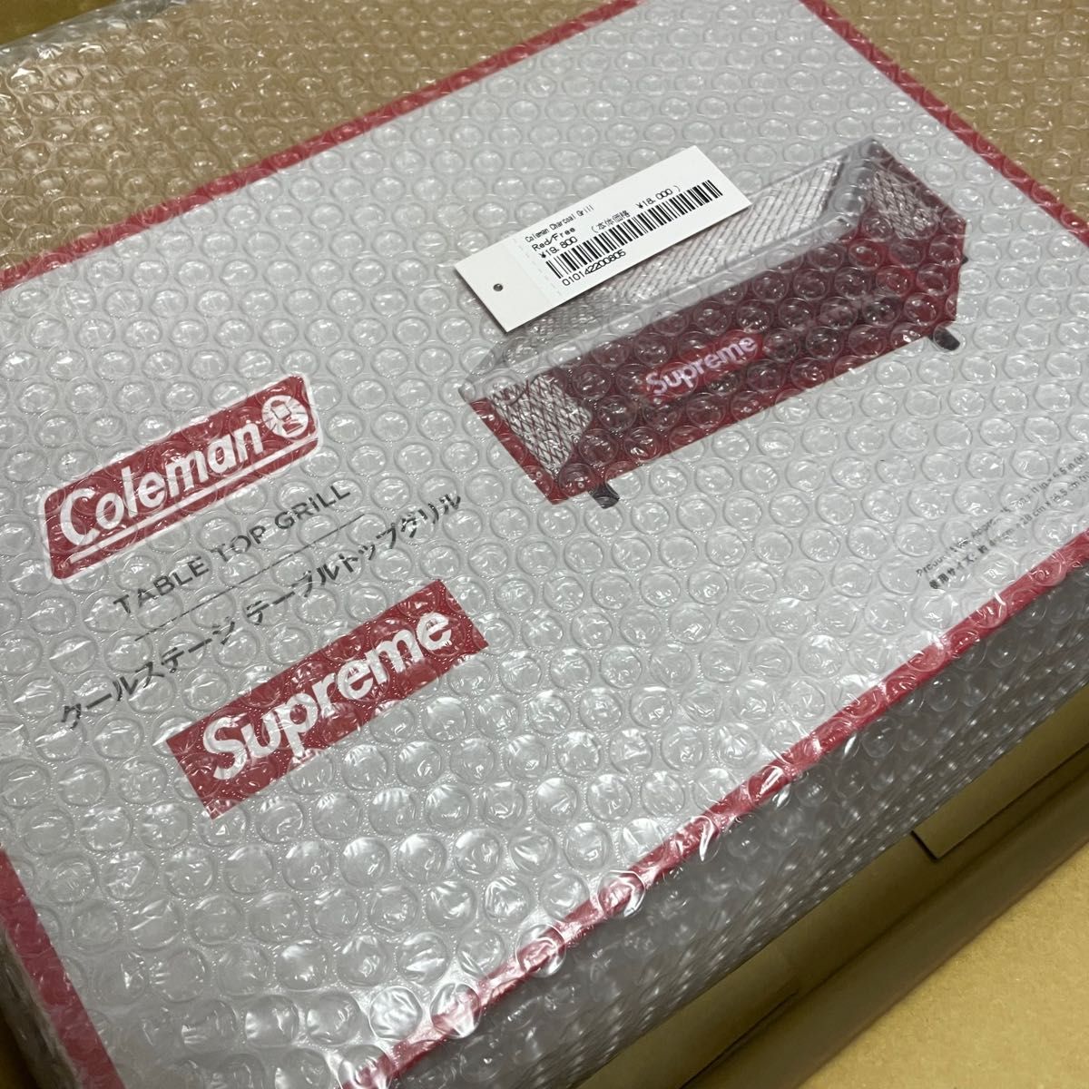 Supreme Coleman Charcoal Grill "Red"シュプリーム コールマン チャーコール グリル レッド