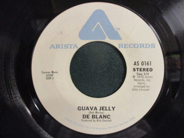 De Blanc ： Oh No, Not My Baby 7'' / 45s (( 70's Funk Disco Soul )) c/w Guava Jelly (( 落札5点で送料当方負担_画像2