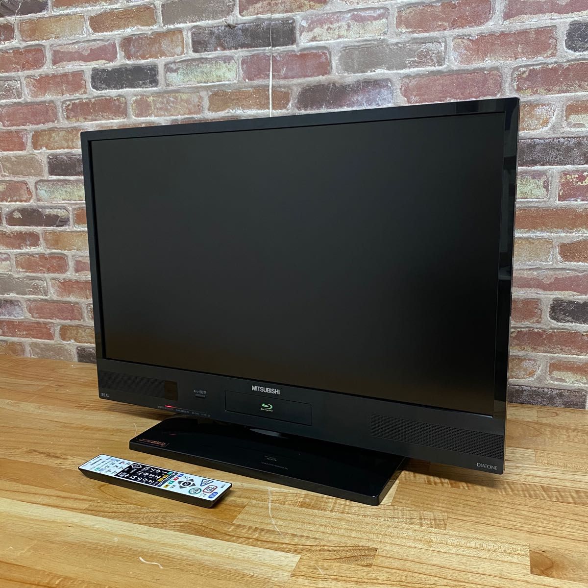 三菱電機 32V型 REAL Blu-rayレコーダー&HDD 500GB内蔵 液晶テレビ LCD