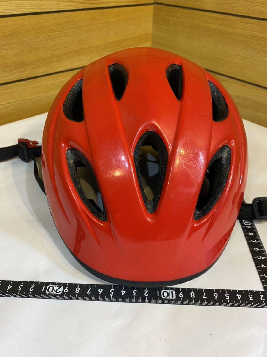 サギサカ　自転車ヘルメット SK-02 54-58cm 子供用ヘルメット 赤_画像2