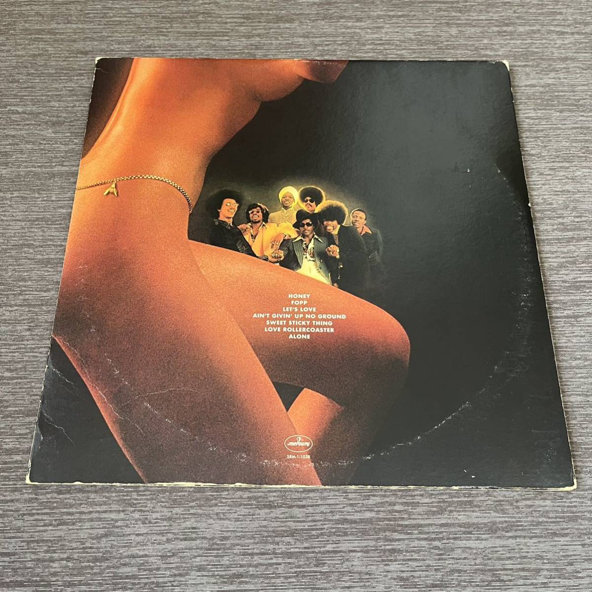 【直輸入盤】OHIOPLAYERS HONEY オハイオプレイヤーズ / LP レコード / Mercury IMPP-10038 / R&B ファンクソウル /_画像2