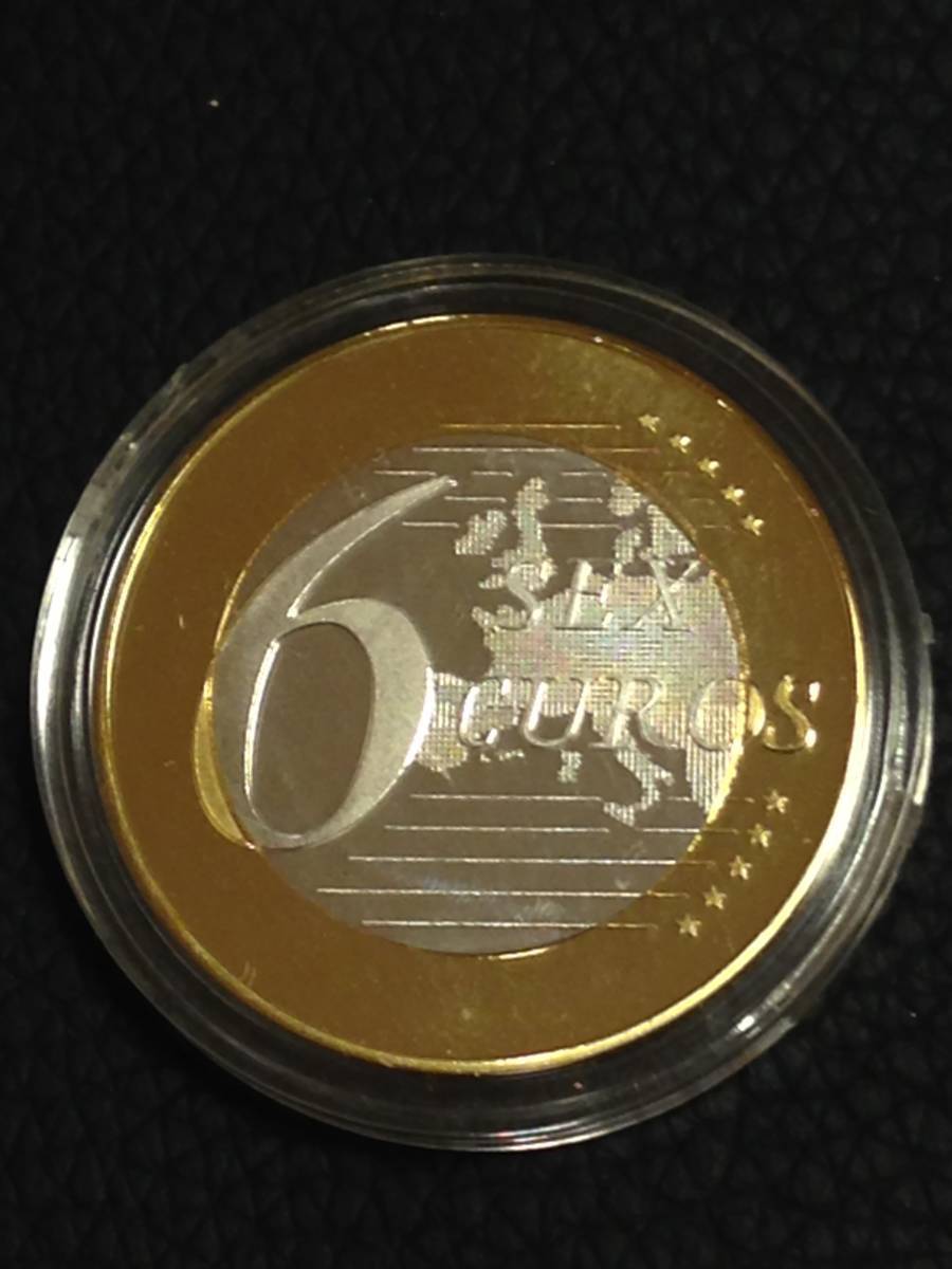 H03-15)海外丸形記念金、銀２色コイン、メダル*ドイツ体位コイン*参考品1枚　セクシー　ノーマジーン　性愛誘惑メダル_画像3