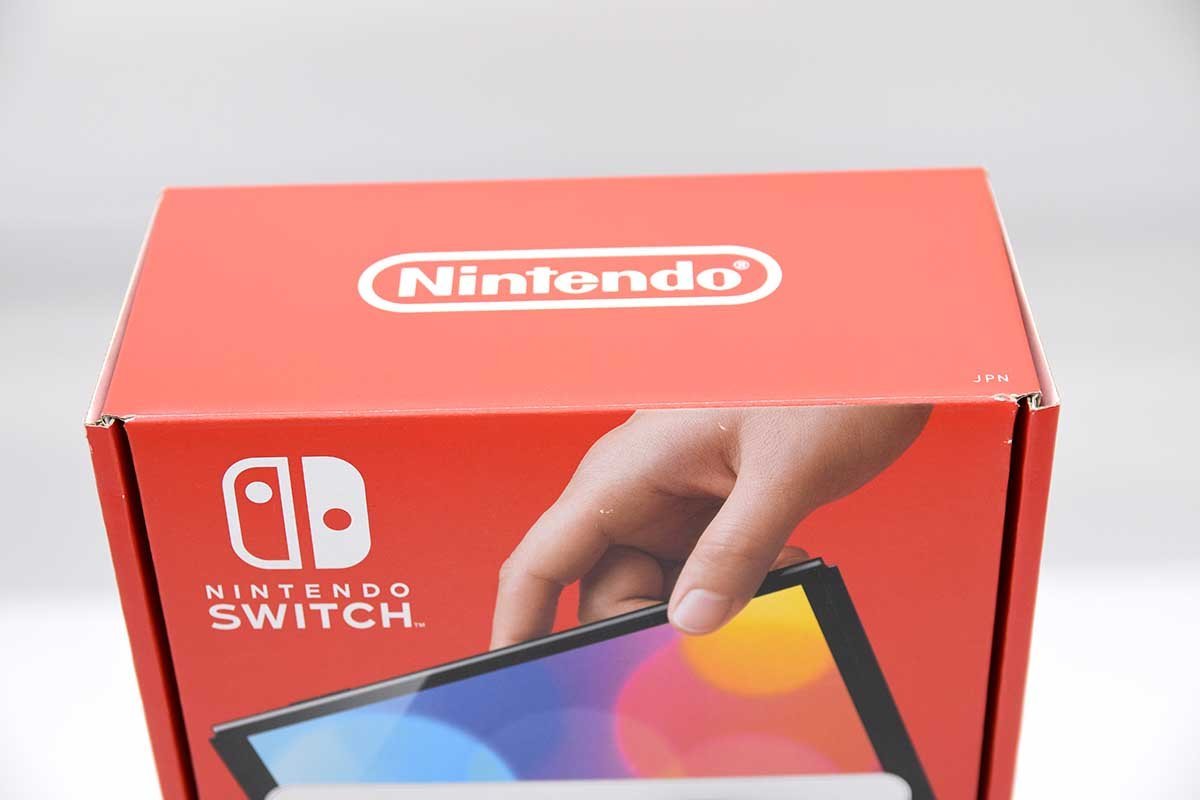 ふるさと割】 ニンテンドー 任天堂 スイッチの箱 空箱 Nintendo Switch グレー