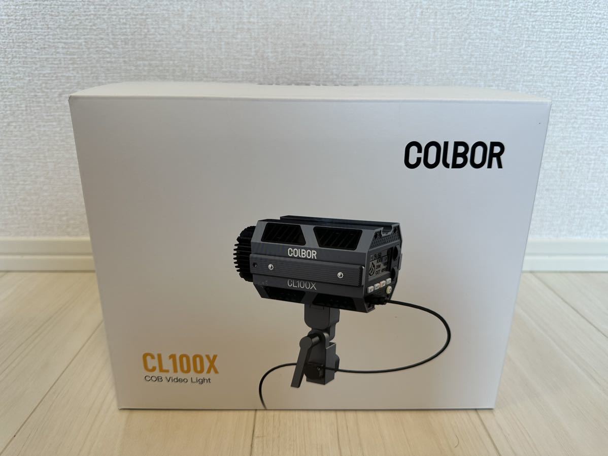 ビデオライト, COLBOR CL100X 超軽量ライト 作業出力110W 色温度2700