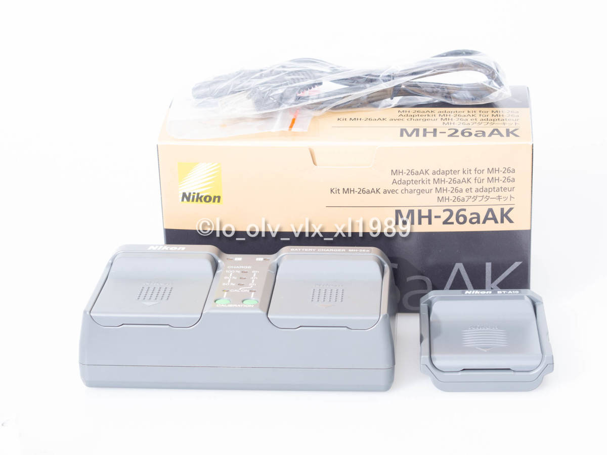 ランキング2022 EN-EL18 / D5 / D4 充電器 アダプターキット MH-26aAK