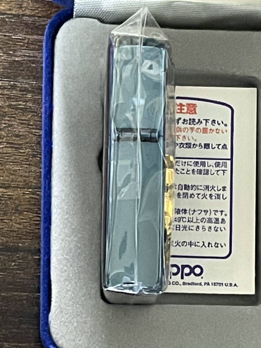 zippo JFA Japan U-23.2000 限定品 ブルーチタン 2000年製 OFFICIAL GOODS mational team シリアルナンバー NO.0995