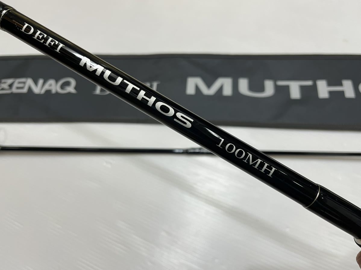 ゼナックミュートス100MH ZENAQ DEFI MUTHOS 釣竿ロッド中古品 ゼナックミュートス100MH ZENAQ DEFI MUTHOS 釣竿ロッド中古品