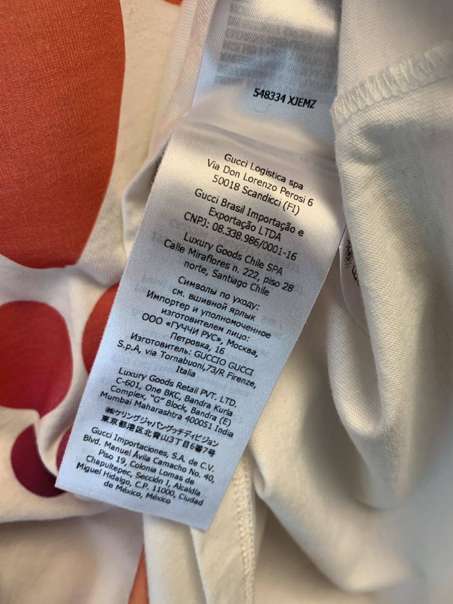 正規 22SS GUCCI LOVE PARADE グッチ ラブ パレード ロゴ クルーネック