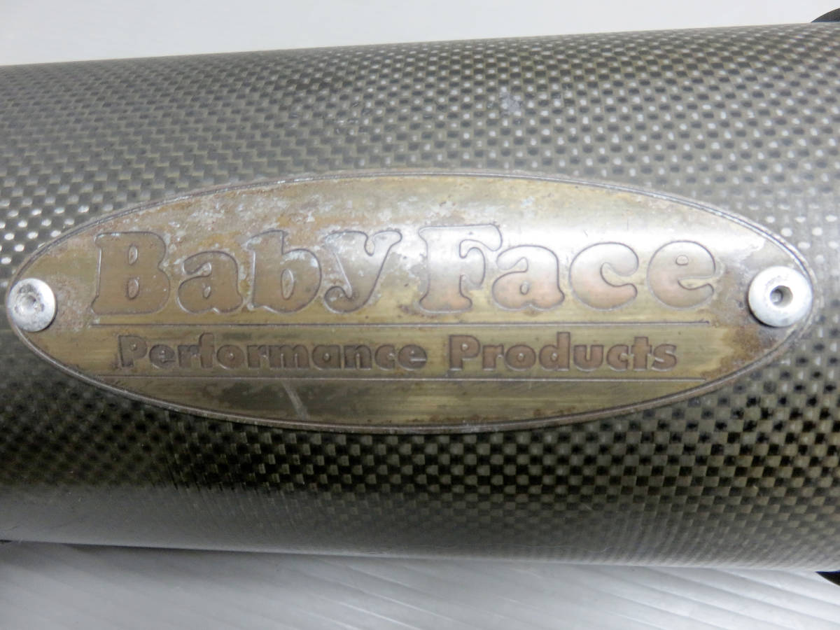 ☆ゼファー1100RS (ZRT10A) 社外 BabyFace/ベビーフェイス スリップオンマフラー サイレンサー 221104DK0094_画像8