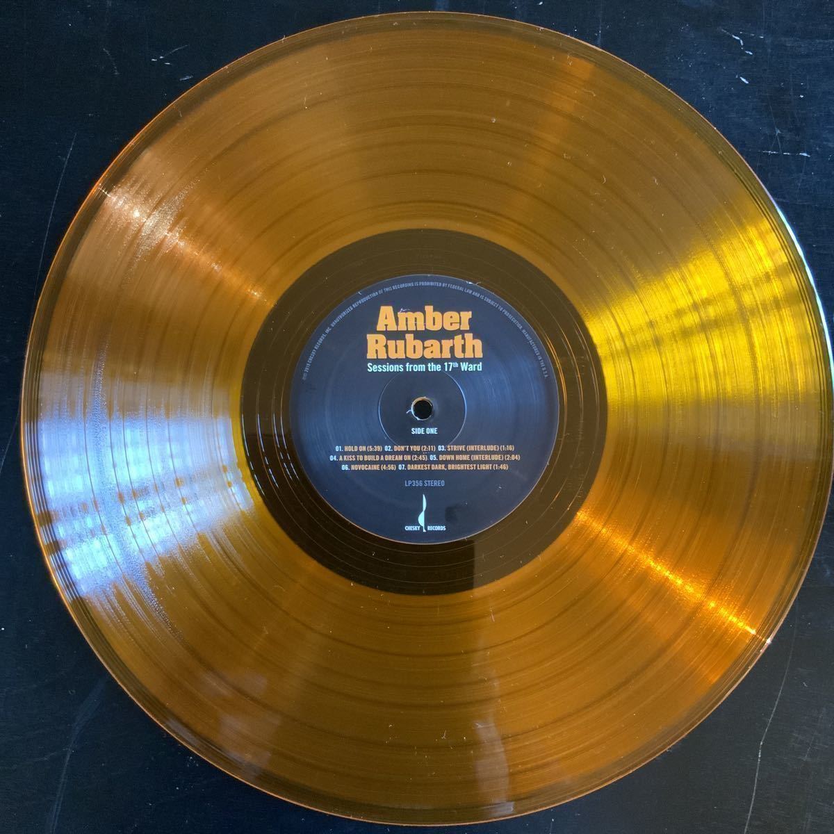 LP レコード Amber Rubarth / Sessions from the 17th ward 重量盤の画像4