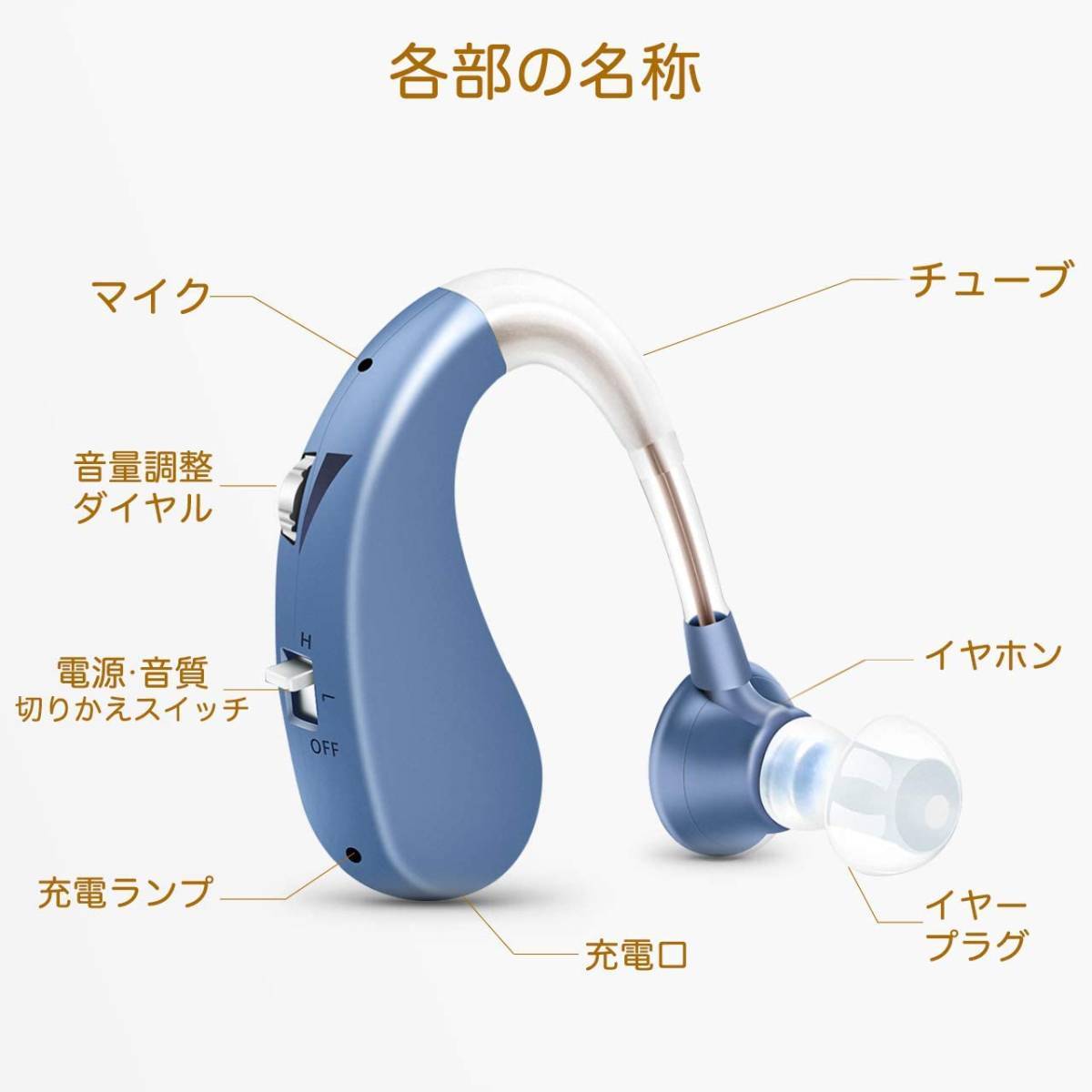 . sale compilation sound vessel hearing aid .. vessel rechargeable light weight left right both for ear .. type both parent seniours for convenience model blue 