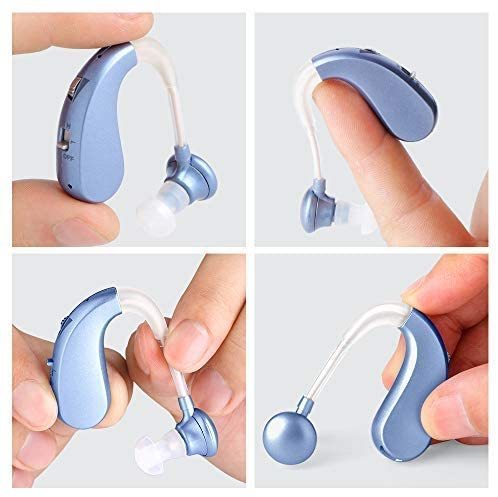 . sale compilation sound vessel hearing aid .. vessel rechargeable light weight left right both for ear .. type both parent seniours for convenience model blue 