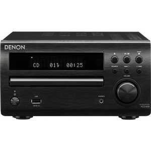 熱販売 Denon CDレシーバー RCD-M39-K(中古品) ブラック iPod対応