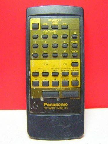 パナソニック オーディオリモコン RAK-RX3001S(中古品)