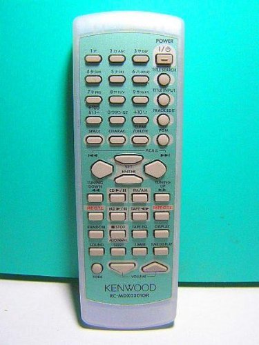 ケンウッド オーディオリモコン RC-MDX0301GR(中古品)
