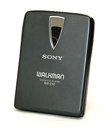 SONY ソニー　WM-EX2-B ブラック　ポータブルカセットプレーヤー　Dolby NR(中古品)
