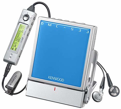 高価値 KENWOOD ケンウッド DMC-S33-L（ブルー） ポータブルMD