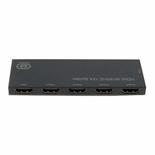 GOPPA GP-HDSP14H460 4K/60Hz対応HDMI分配器（1入力:4出力）(中古品)