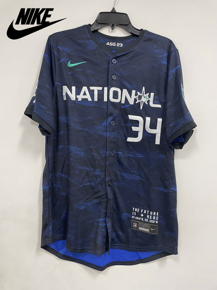 【新品・送料無料・数量限定】ナイキNike National League 2023 MLB All-Star Game 千賀選手 限定ユニフォーム nk5232895xl_画像1