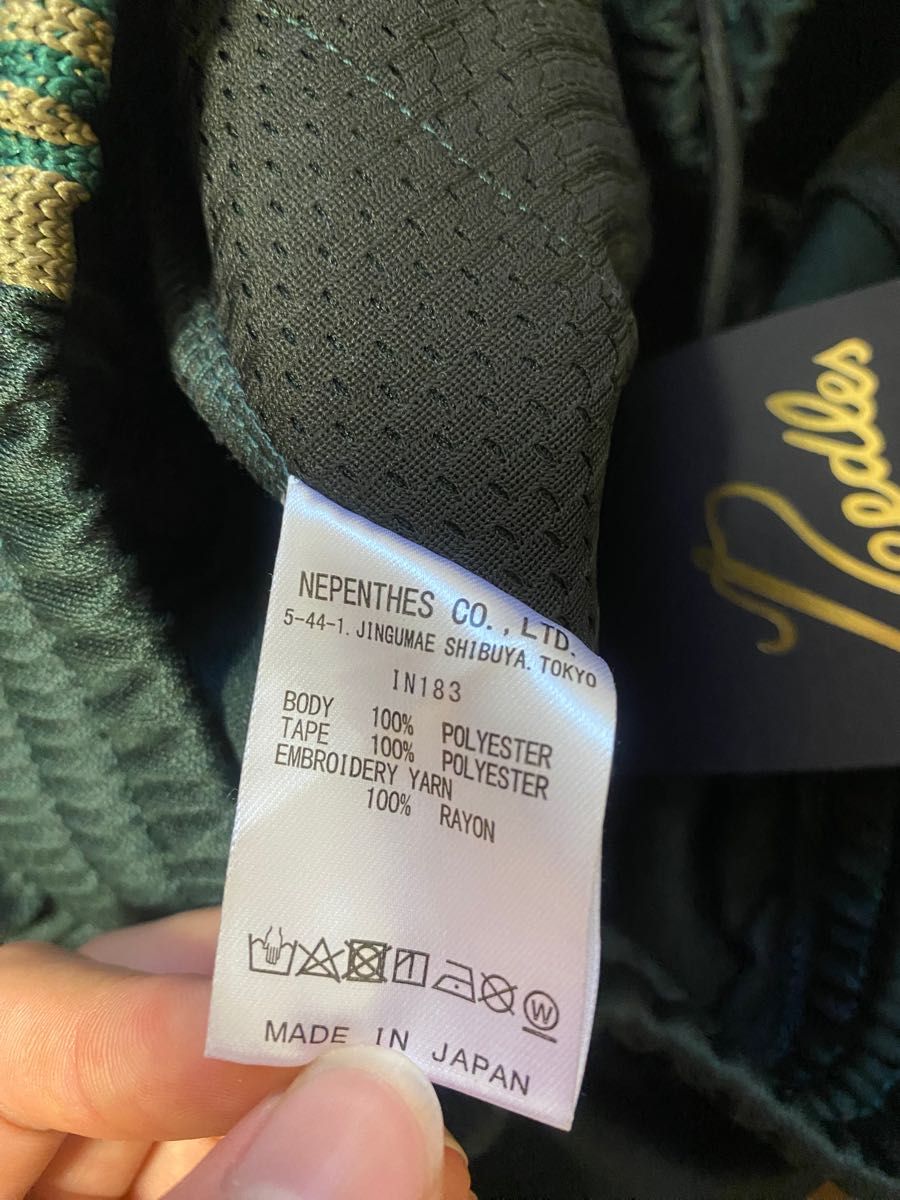 NEEDLES トラックパンツ グリーン ナロー M|Yahoo!フリマ(旧PayPay