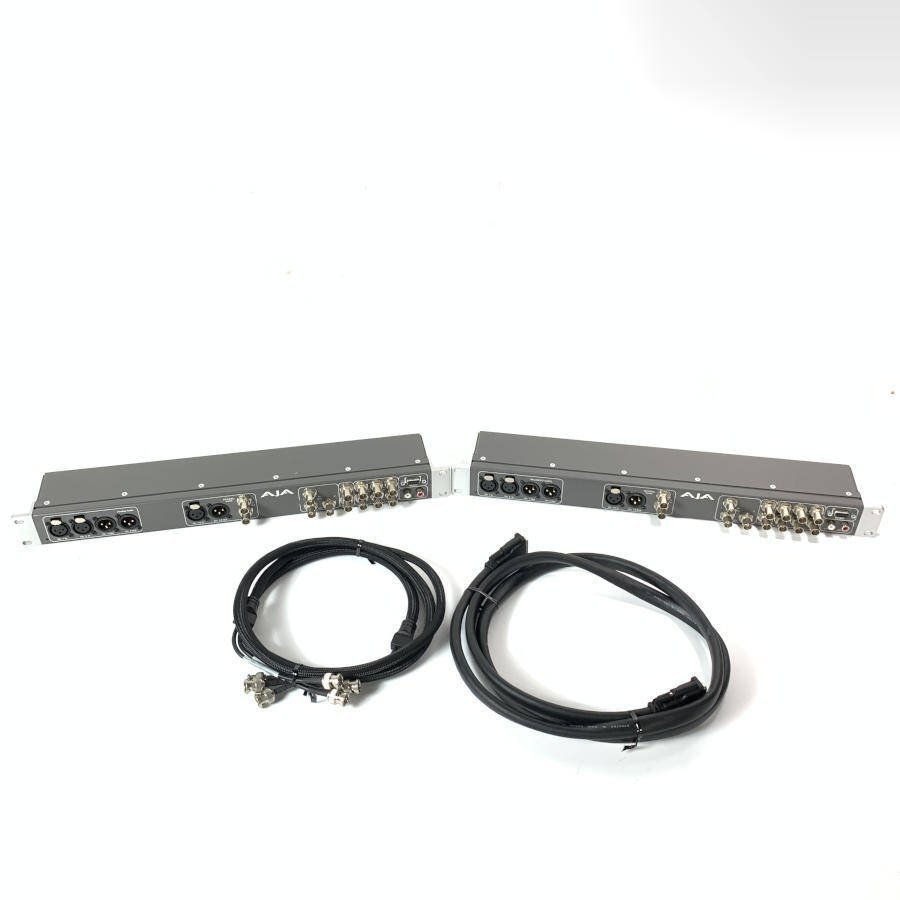 AJA KL Box 101885 ビデオ編集ブレイクアウトボックス 2個セット