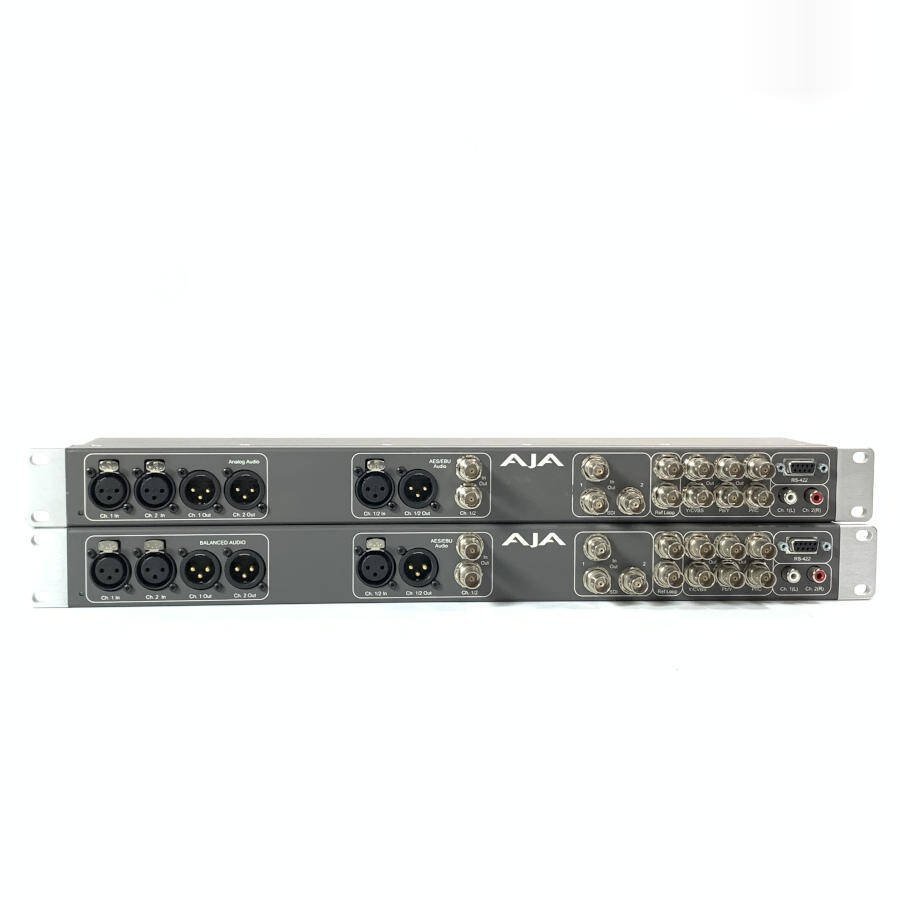 AJA KL Box 101885 ビデオ編集ブレイクアウトボックス 2個セット
