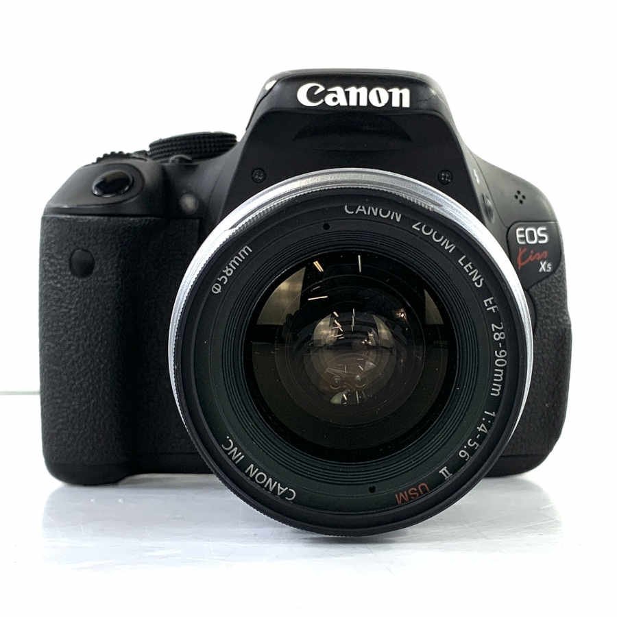 Canon DS126311 デジタル一眼カメラ キャノン レンズ：CANON EF 28-90mm 1:4-5.6 Ⅱ USM ※状態説明あり  ○ジャンク品【福岡】