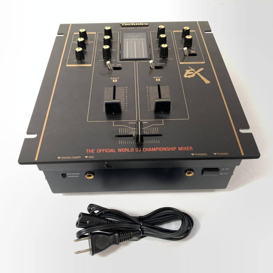 Technics テクニクス SH-EX1200 DJミキサー 電源コード付き☆現状品