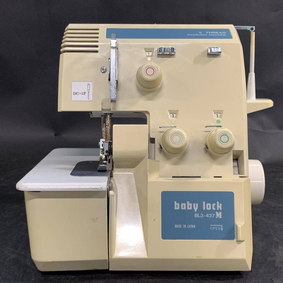 baby lock ジューキ ベビーロック BL3-437M ロックミシン*現状品