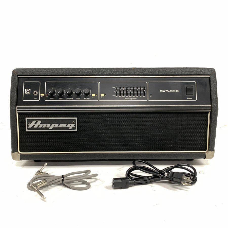 Yahoo!オークション - Ampeg アンペグ SVT-350 ベースアンプヘッド