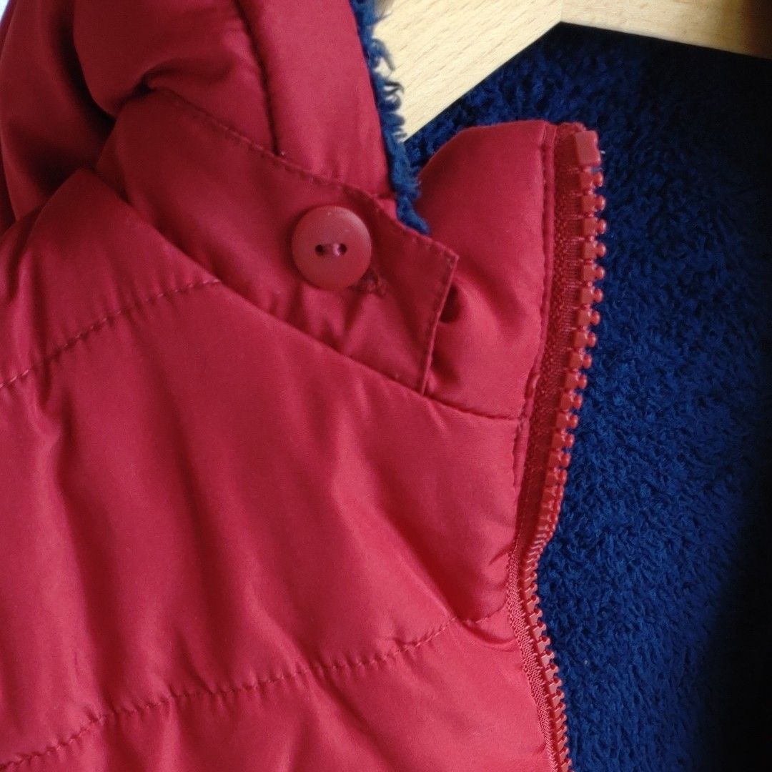 新品 SLAP SLIP  赤 ジャンパー コート ジャケット 100cm　べべ