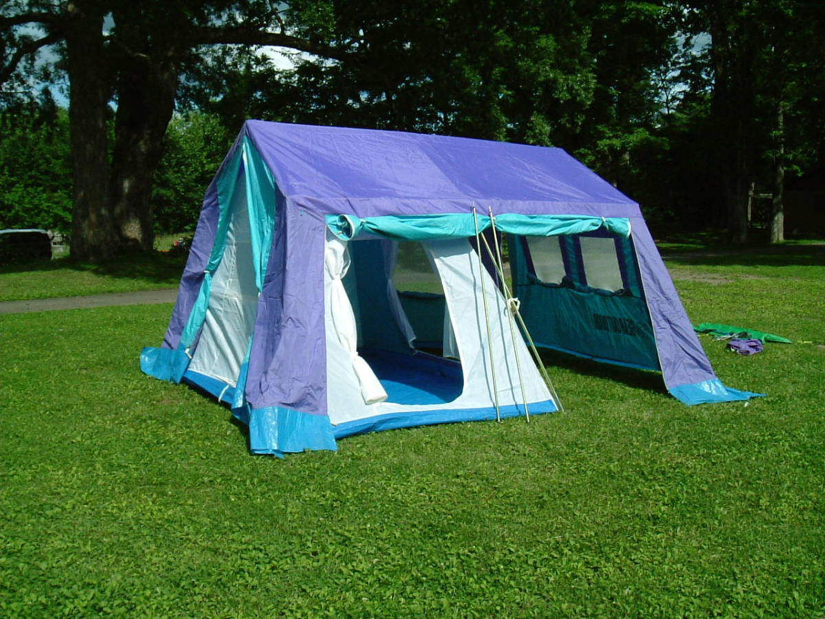 ♪♪小屋2型房間帳篷為家庭營地♪♪ 原文:♪♪ ロッジ型２ルームテント ファミリーキャンプ用 ♪♪